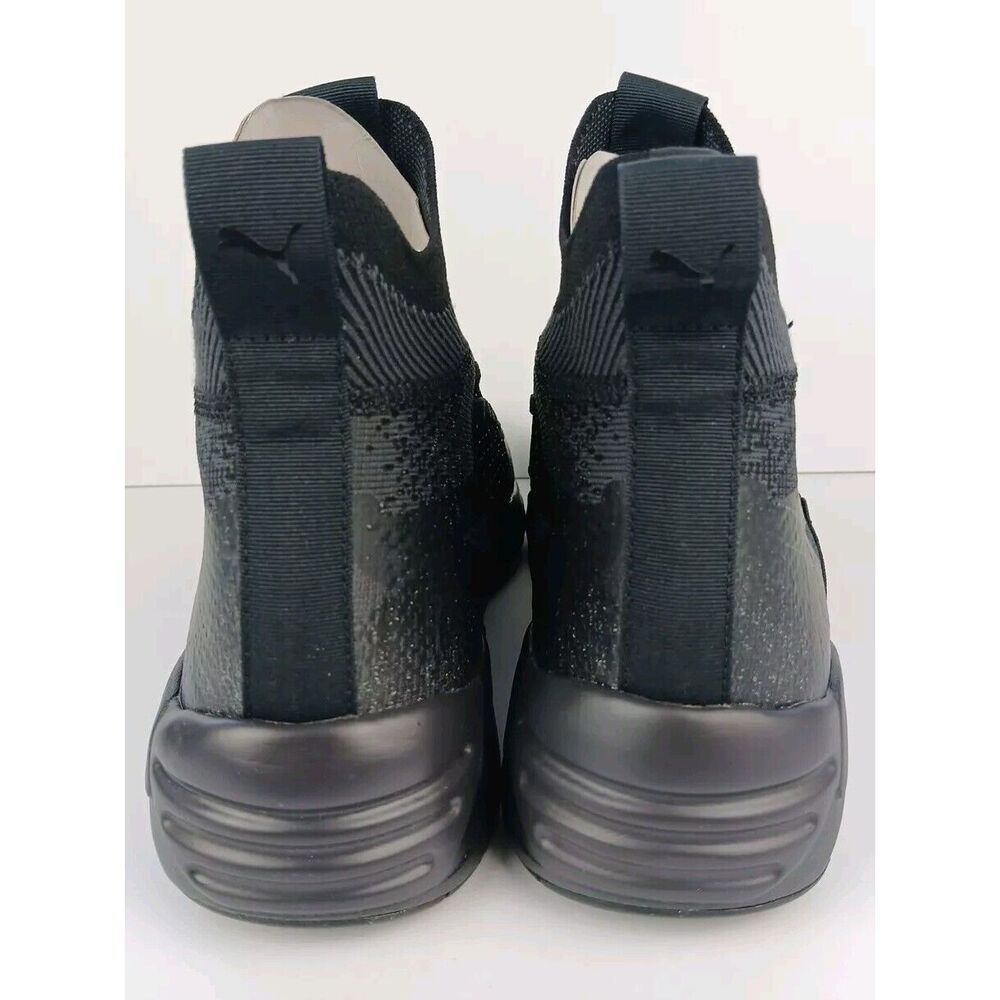 Puma  Blaze of Glory Knit Mid Neme Phantom Black Sneakers 388814-01 Men's Sz 11 - Picture 10 of 16